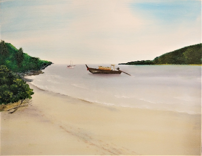 2018-03 40x60 Korallenstrand auf Kao Rock(Thailand)